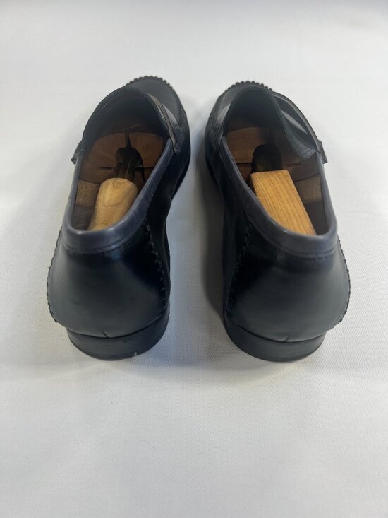 Robert Graham Hardwicke Leather Loafers Black 11.5 | RGS5209 main image 7